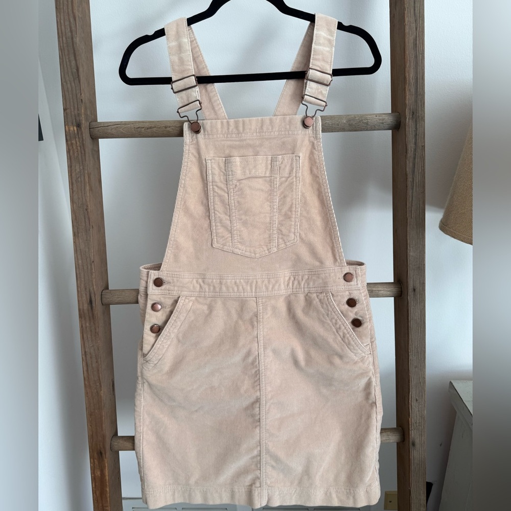 Boden Light Tan Corduroy Dress